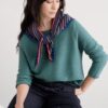 Makers Knitted Triangle Scarf