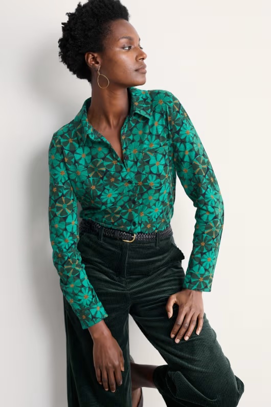 Teasel Head Organic Cotton Jersey Shirt 4 Teasel Head Organic Cotton Jersey Shirt
