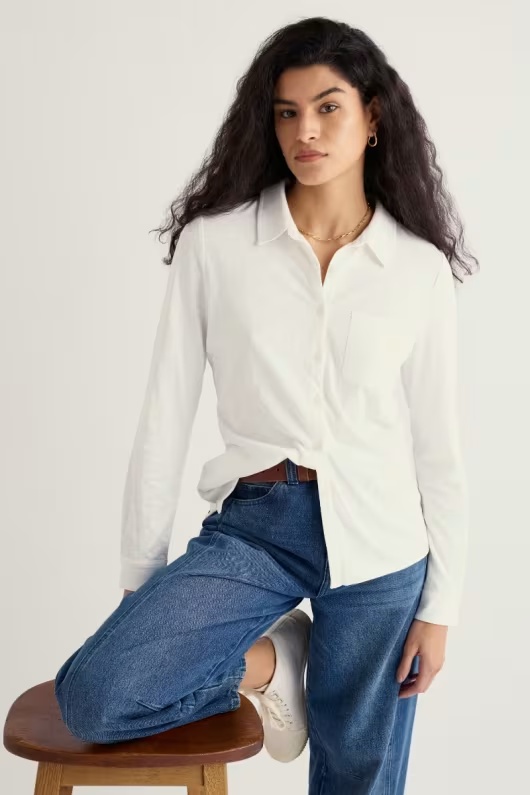 Teasel Head Organic Cotton Jersey Shirt 5 Teasel Head Organic Cotton Jersey Shirt