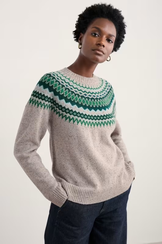 Gurnard's Head Fair Isle Lambswool Jumper
