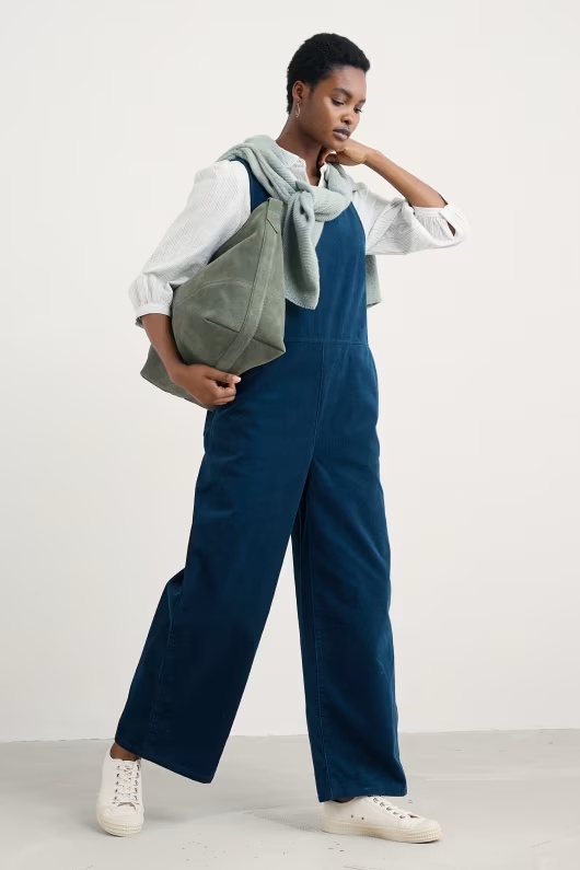 Salt Air Cord Jumpsuit