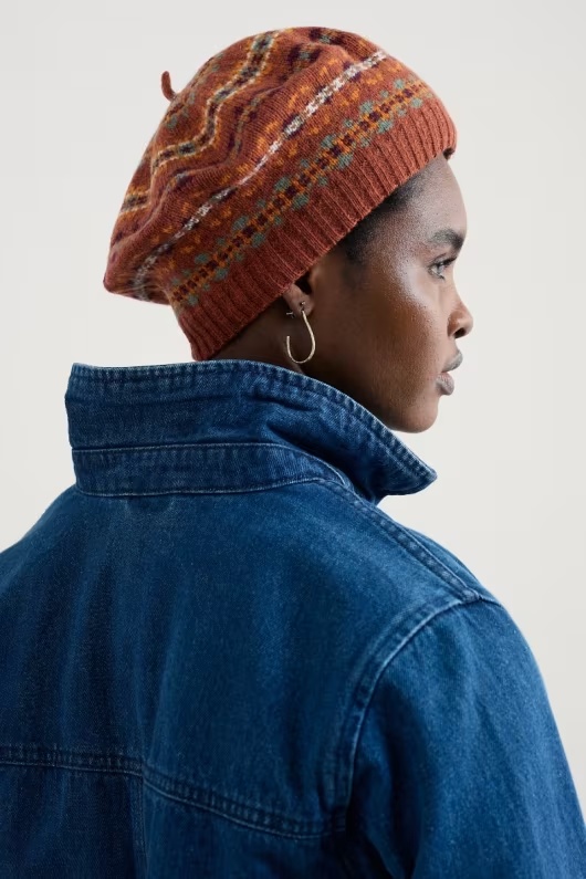 Early Bird Fair Isle Beret