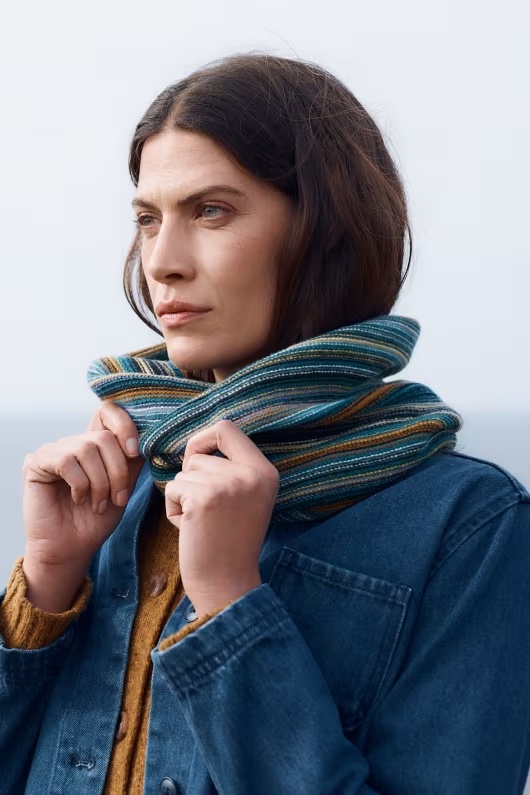 Fruity Snood Made With Merino Wool