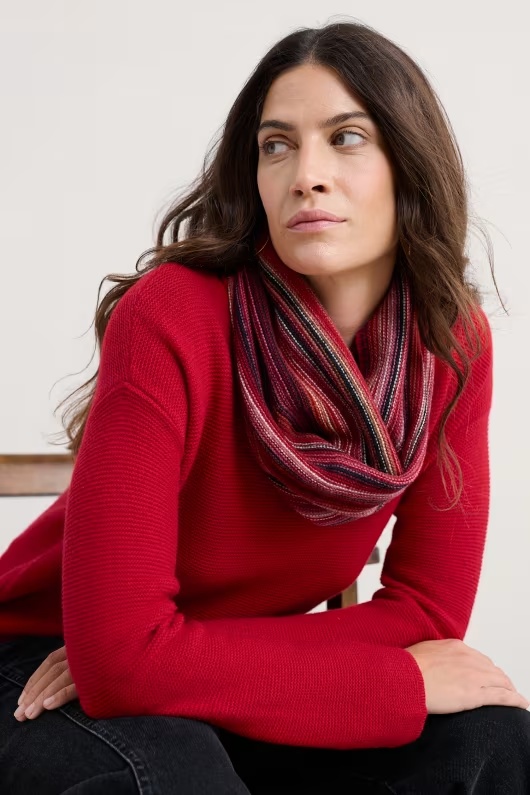 Fruity Snood Made With Merino Wool