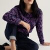 Gwennol Jacquard Jersey Top