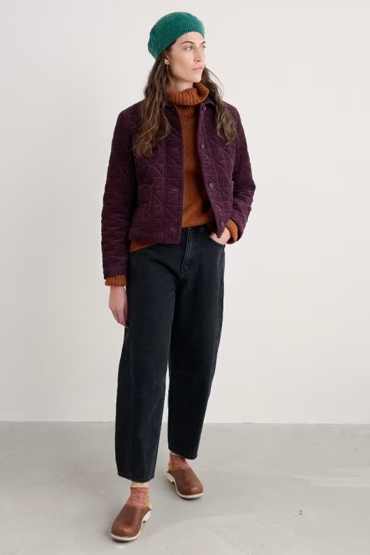 Incoming Tide Quilted Cord Jacket