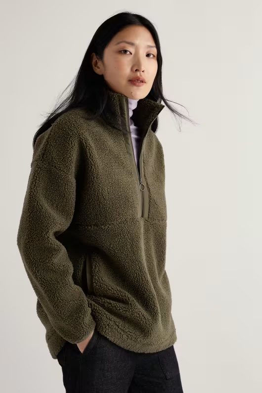 Barnaloft Quarter Zip Fleece