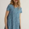 Screenprint Jersey A-Line Tunic