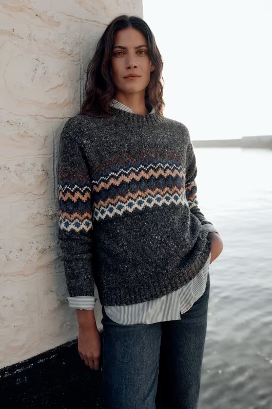 Golden Light Fair Isle Jumper