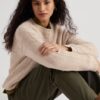 Hedge Rock Mixed Stitch Crew Neck Jumper