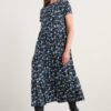 Arborist Short Sleeve Tiered Dress