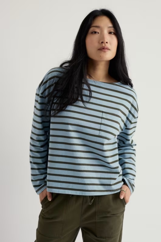Beach Boat Organic Cotton Jersey Top 6 Beach Boat Organic Cotton Jersey Top