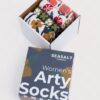 Gift Box of 4 Women's Floral Arty Socks