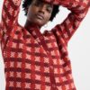 Kensa Organic Cotton Checked Cardigan