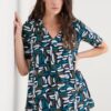 Porthgwarra V-Neck Tunic