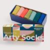 Gift Box of 7 Women's Arty Socks Plain