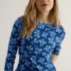 Easel 3/4 Sleeve Top in GOTS-Certified Organic Cotton Jersey