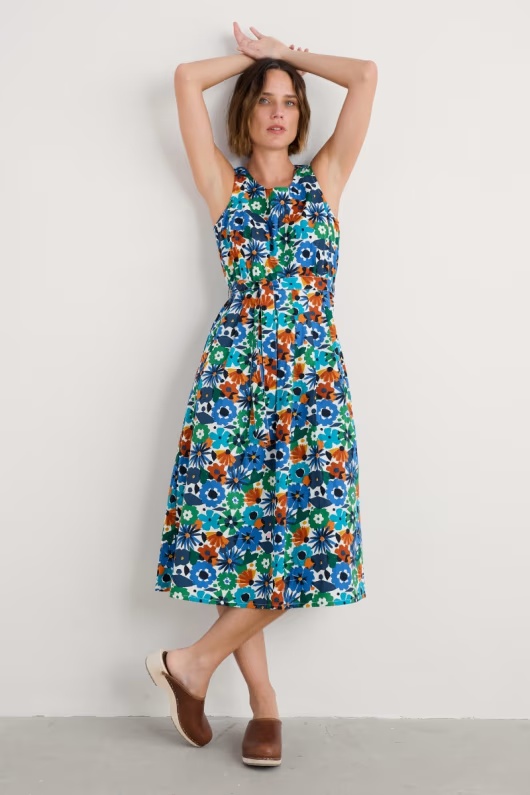 Belle Fit-and-flare Midi Dress 1 Belle Fit-and-flare Midi Dress
