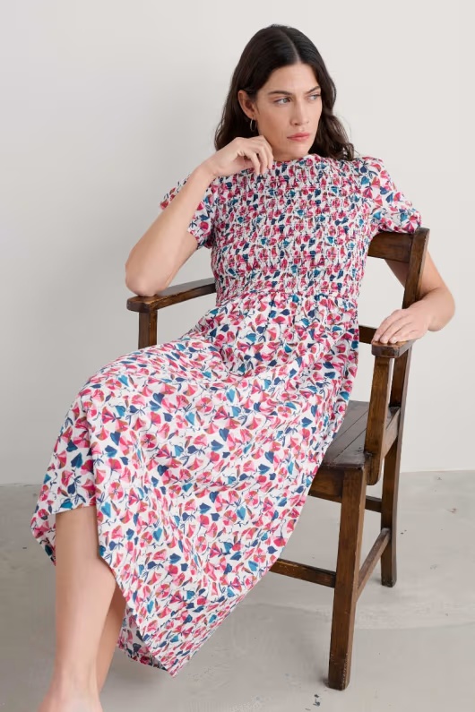 Meadowsweet Short Sleeve Dress 1 Meadowsweet Short Sleeve Dress