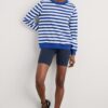Sea Dance Cycle Shorts in GOTS-Certified Organic Cotton Jersey