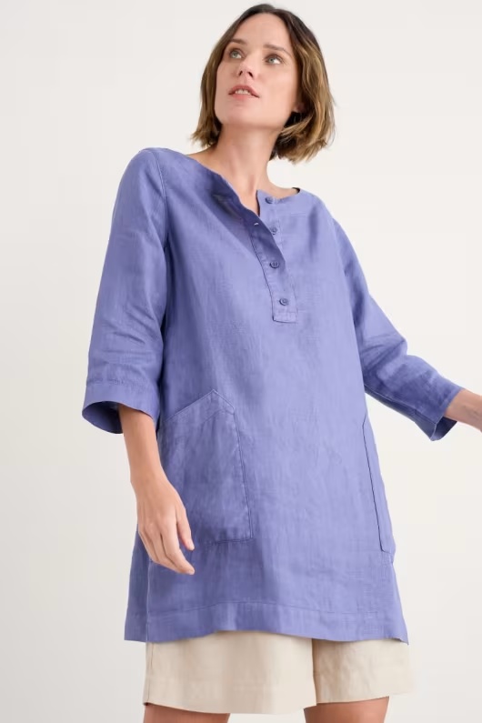 Harbour Wall Linen Tunic 1 Harbour Wall Linen Tunic