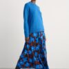 Lethlean Pleated Maxi Skirt