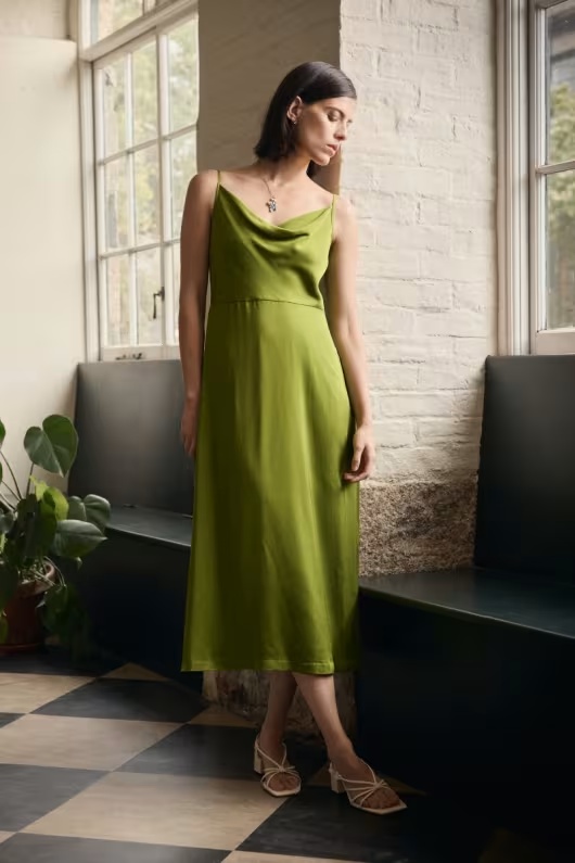 Housel Bay Satin Cami Dress 1 Housel Bay Satin Cami Dress