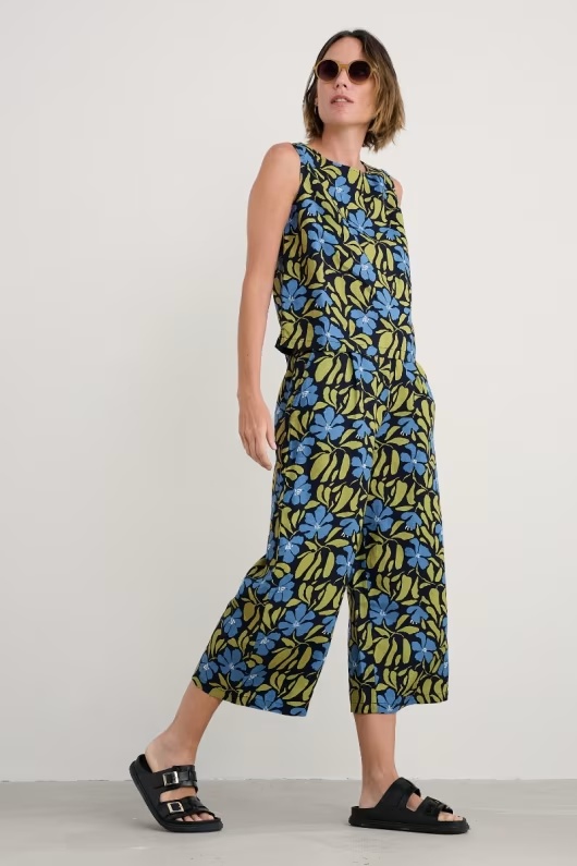Peaceful Haven Linen Culottes
