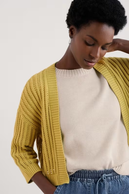 Tinners Way Organic Cotton Knitted Cardigan 1 Tinners Way Organic Cotton Knitted Cardigan