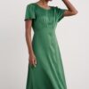 Rosalind Satin Midi Dress