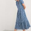 Rainette Above-Ankle Dress in GOTS-Certified Organic Cotton Jersey