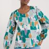 Quill Top in GOTS-Certified Organic Cotton