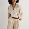 Clover Bloom Linen Shorts