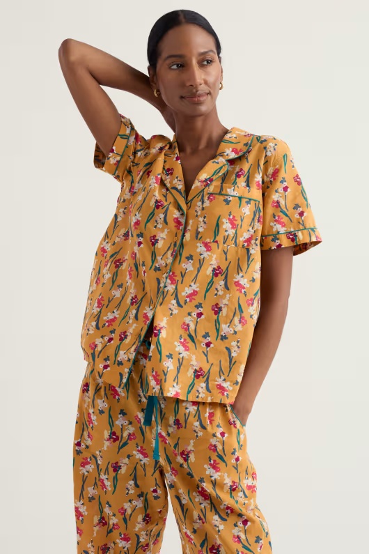 Nesting Bird Short Sleeve Pyjamas