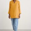 Shallow Layers Linen Tunic