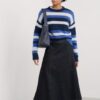 Restharrow Ankle-Length Denim Skirt