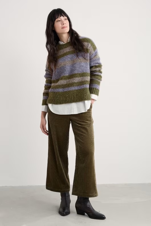 Painter Striped Jumper Contains Mohair