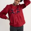 Thornapple Embroidered Shirt in GOTS-Certified Organic Cotton