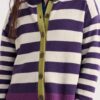 Pinwell Striped Cardigan Made With Lambswool