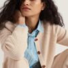 Potters Meadow Organic Cotton Knitted Cardigan