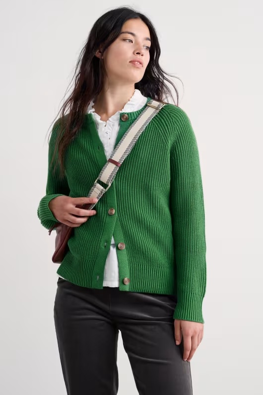 Potters Meadow Organic Cotton Knitted Cardigan 3 Potters Meadow Organic Cotton Knitted Cardigan