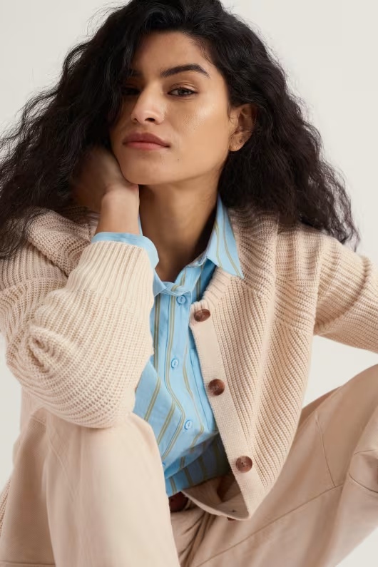 Potters Meadow Organic Cotton Knitted Cardigan 6 Potters Meadow Organic Cotton Knitted Cardigan