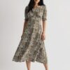 Fenil Empire Line Midi Dress