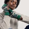 Day Moon Fair Isle Fingerless Gloves
