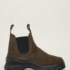 Blundstone Leather Boots In Olive