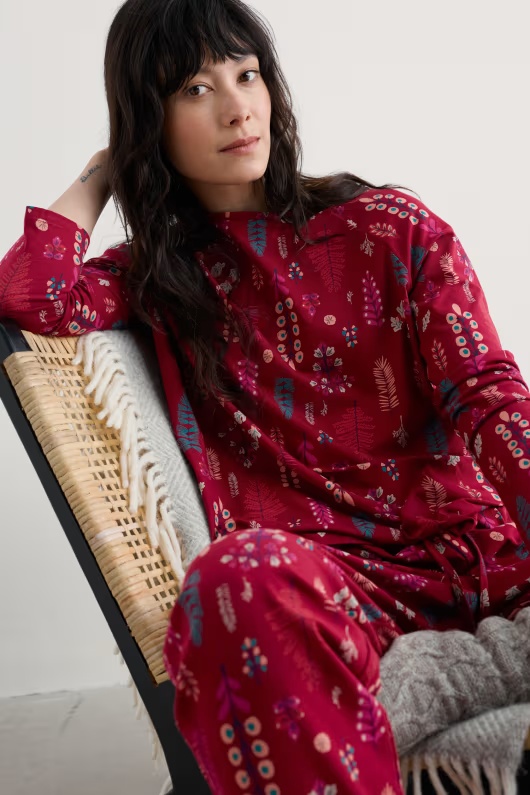 Setting Sun Pyjamas in GOTS-Certified Organic Cotton Jersey