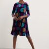 Mahonia Velvet Shift Dress