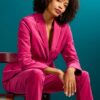 Star Rock Cotton Moleskin Fitted Blazer