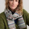 Dreaming Tide Jacquard Scarf Made With Lambswool