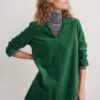 Lavethan Collared Corduroy Tunic